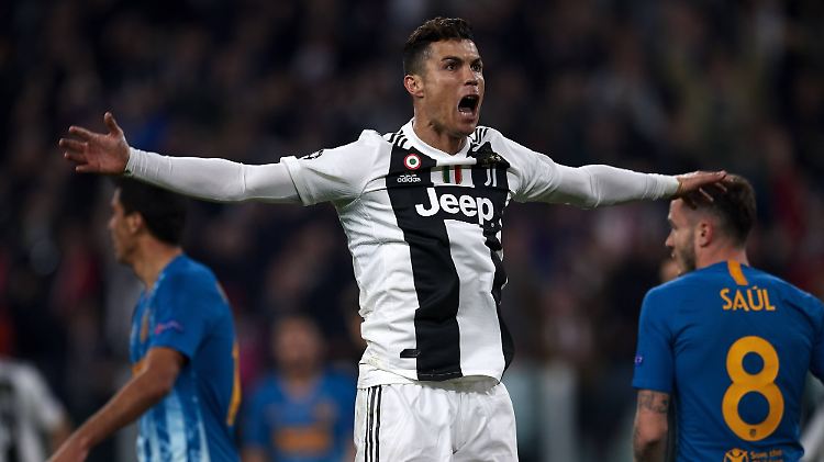 "Er ist der Beste der Welt" - sagt Atlético-Trainer Simeone über Ronaldo.