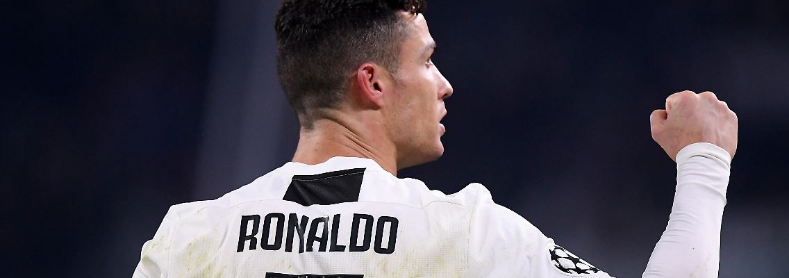 Cristiano Ronaldo macht drei Tore für Juventus.