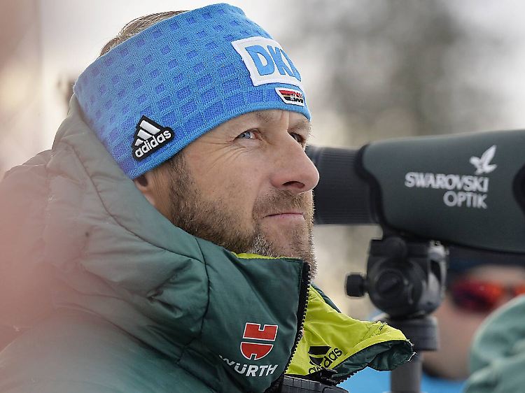 Bundestrainer Mark Kirchner gewann selbst schon die WM-Gold im Biathlon Einzel.