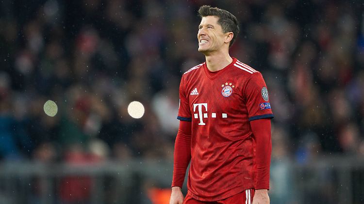 Ärgern? Kann sich Lewandowski auch über seine eigene Leistung.
