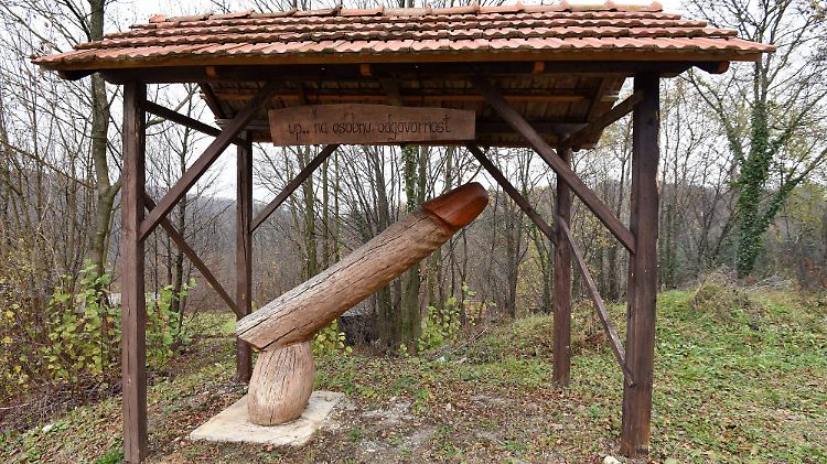 Im kroatischen Beletinec hat man dem Penis ein Denkmal gesetzt.