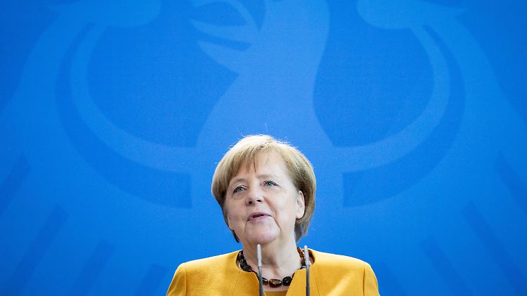 Noch genießt den Rückhalt der Bevölkerung: Kanzlerin Merkel.