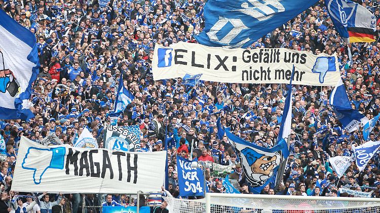 "Felix gefällt uns nicht mehr" gilt natürlich Trainer Magath.