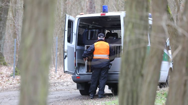 Polizeihunde suchen nach Hinweisen (Archivbild): Neue Spuren an der Autobahn?
