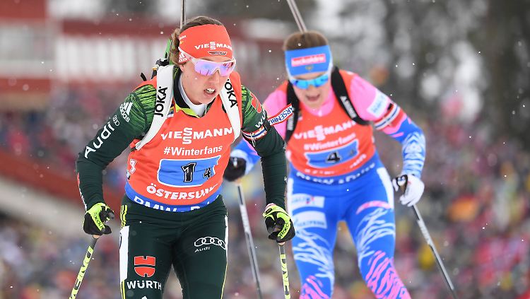 Am Ende hat es nicht ganz gereicht: Laura Dahlmeier.