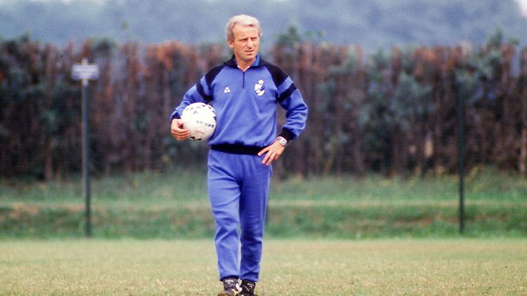 Giovanni Trapattoni 1986 als Trainer von Inter Mailand.