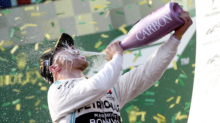 Mund nicht getroffen? Valtteri Bottas.