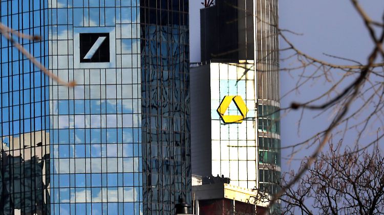 Ausdrücklich "ergebnisoffen": Commerzbank und Deutsche Bank sprechen über eine mögliche Hochzeit.