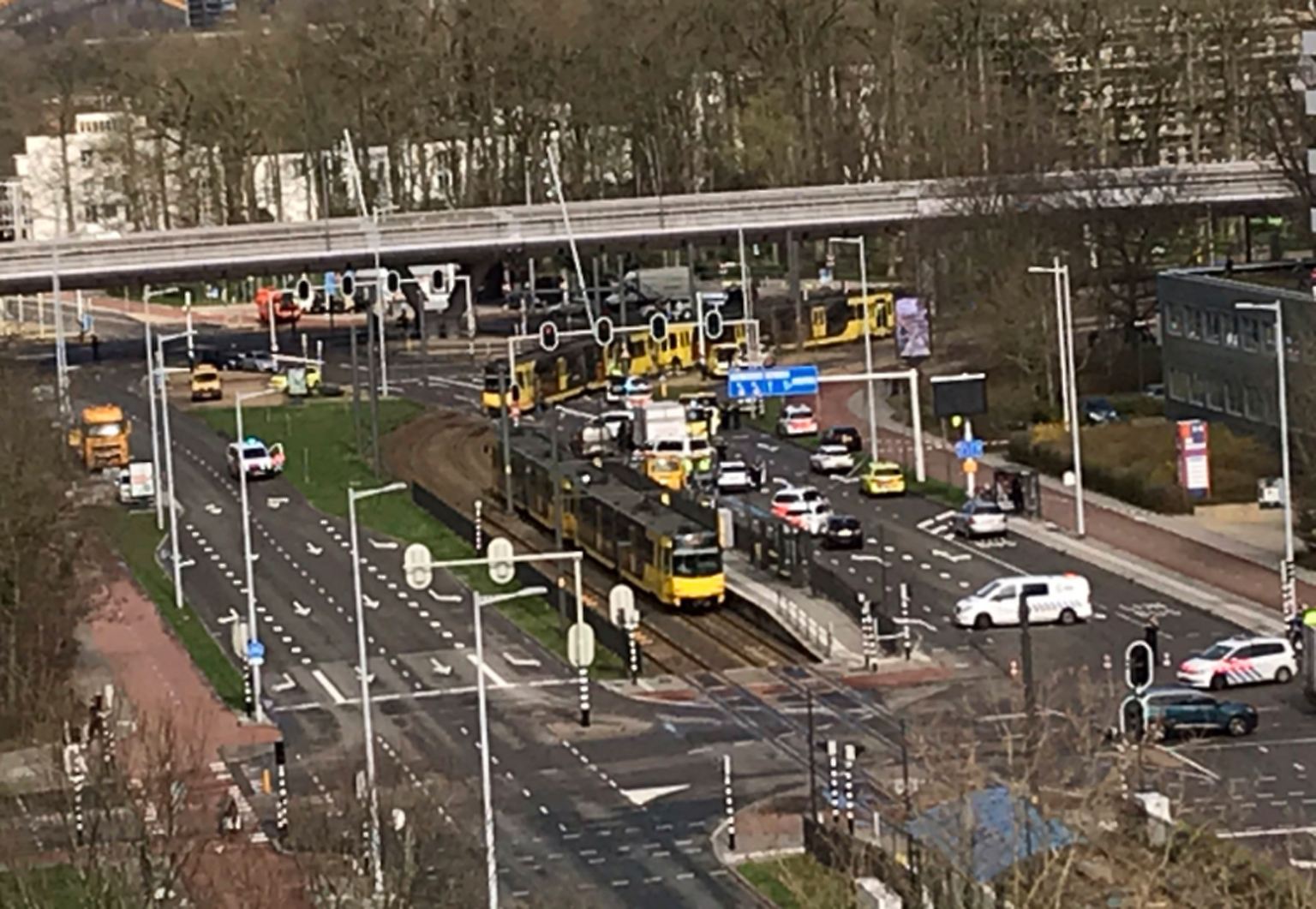Terrorwarnung in Utrecht: In der niederländischen Stadt kommt es zu einem Großeinsatz der Sicherheitskräfte. 