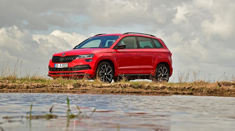 Der Skoda Karoq macht im Sportline-Kleid eine gute Figur.