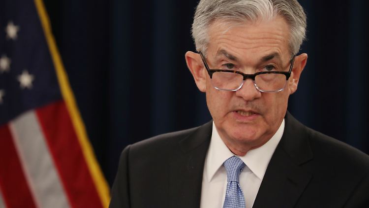 Jerome Powell belässt den geldpolitischen Schlüsselsatz in der Spanne von 2,25 bis 2,5 Prozent. 