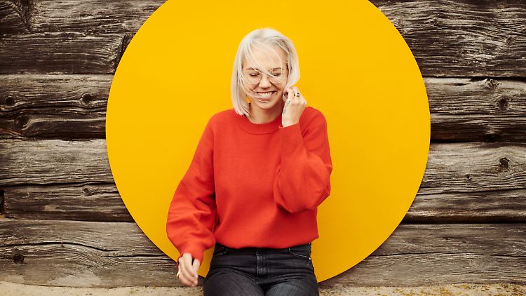 "Ich bin eigentlich total glücklich in meinem Leben", sagt Stefanie Heinzmann.