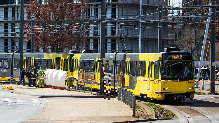 Der Täter hatte in der Straßenbahn um sich geschossen.