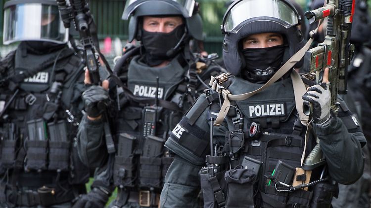 Terrorübung eines Frankfurter SEKs im Sommer 2016. Nun schlugen die Beamten in der Realität zu.