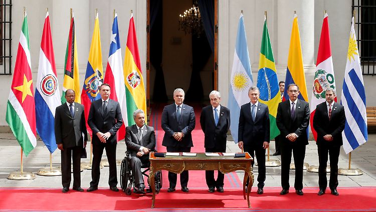 Gründung von Prosur in Santiago. 