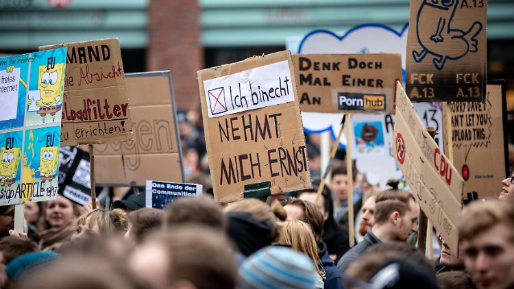 Protest in Hamburg