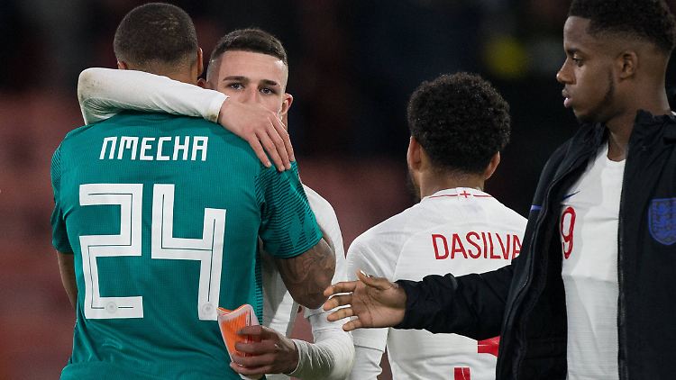 Lukas Nmecha stand beim 2:1-Sieg der deutschen U21 im Mittelpunkt - auch ohne eigenen Treffer.