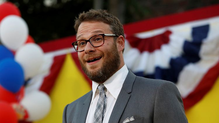 Nennt Ted Cruz einen "scheiß Clown": Hollywoodstar Seth Rogen.