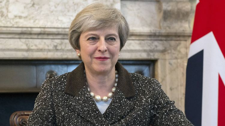 Die Premierministerin, die Großbritannien aus der Europäischen Union führen will: Theresa May.