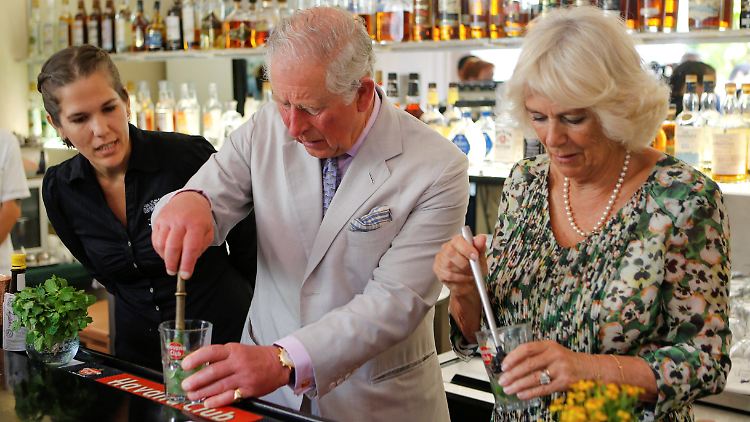 Restaurantchefin Diana Figueroa nahm die Royals unter die Fittiche.