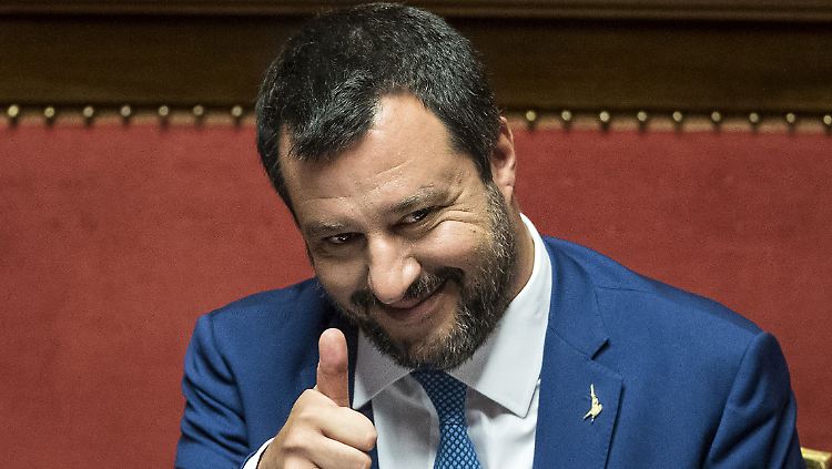 Innenminister Salvini kann sich freuen: Seine Reform des Notwehr-Gesetzes hat vom Senat grünes Licht bekommen.
