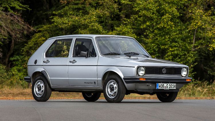 Mit einer Länge von 3,70 Meter würde der Golf I heute allenfalls als Kleinwagen durchgehen.