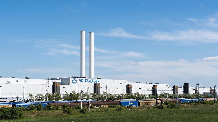 Eines von 122 weltweit: as VW-Werk im sächsischen Zwickau.