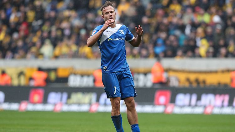 Felix Lohkemper hatte für Magdeburg die Chance zum Sieg, scheiterte aber in der letzten Minute vom Elfmeterpunkt.
