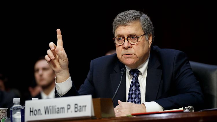 US-Justizminister William Barr.