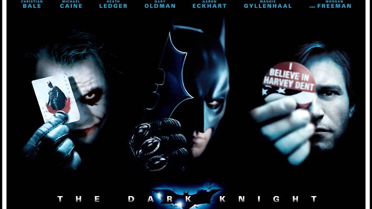 "The Dark Knight" mit Christian Bale als Batman und Heath Ledger als Joker läuft bald wieder in einigen Kinos.