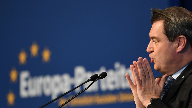 Söder: Die CSU blicke nicht wie vor fünf Jahren ins Kleine, sondern habe das Große im Auge.