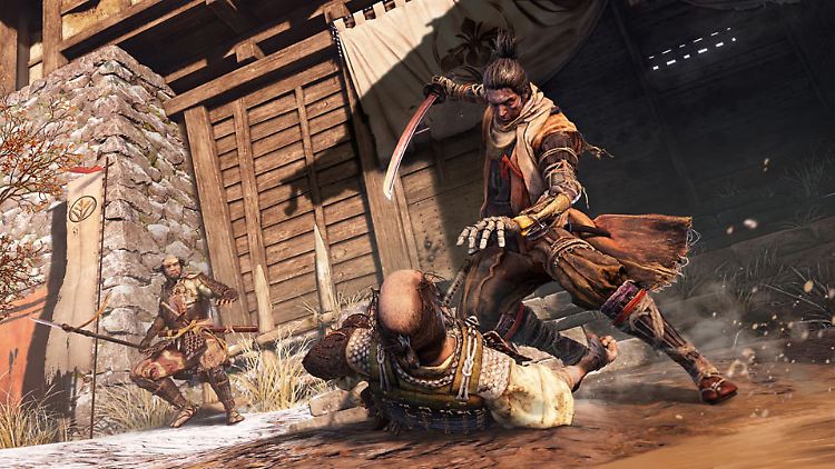 Mit Schwert und Prothese - Shinobi "Wolf" begibt sich in "Sekiro" auf einen Rachefeldzug.