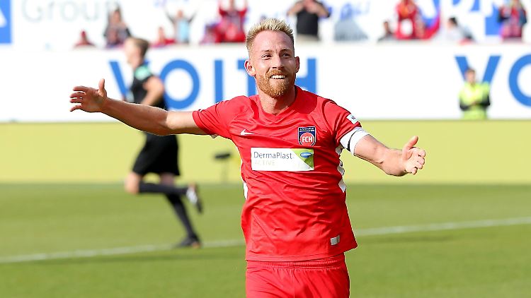 Heidenheims Torjäger Marc Schnatterer traf in der laufenden DFB-Pokalsaison in zwei Spielen einmal. Bisher.