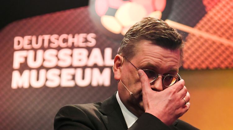 Die Eröffnung der "Hall of Fame" des deutschen Fußballs war wohl die Abschiedsgala für DFB-Boss Grindel.