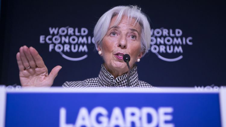 Die IWF-Chefin Christine Lagarde mahnt China und die USA vor einer weiteren Verschärfung des Handelskriegs.