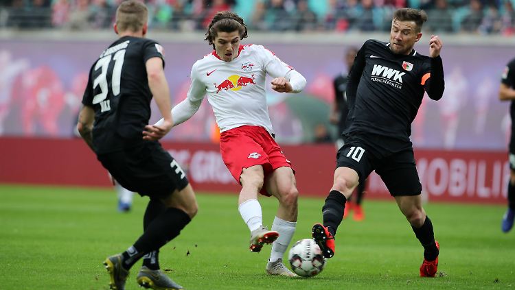 Im jüngsten Duell Anfang März trotzte der FCA den Leipzigern ein 0:0 ab.