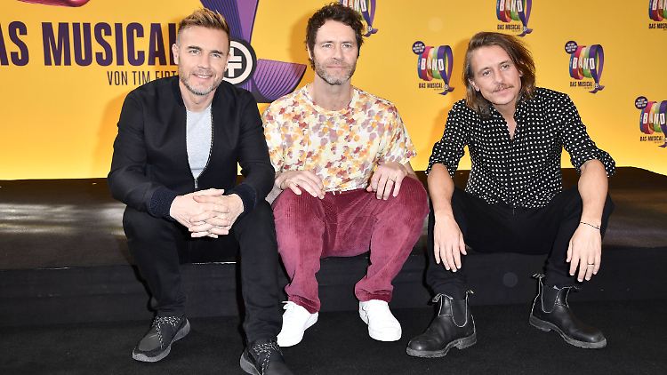 Ein Take That-Musical? Warum nicht? Die Jungs sind zufrieden mit dieser Version ihrer Musik. 