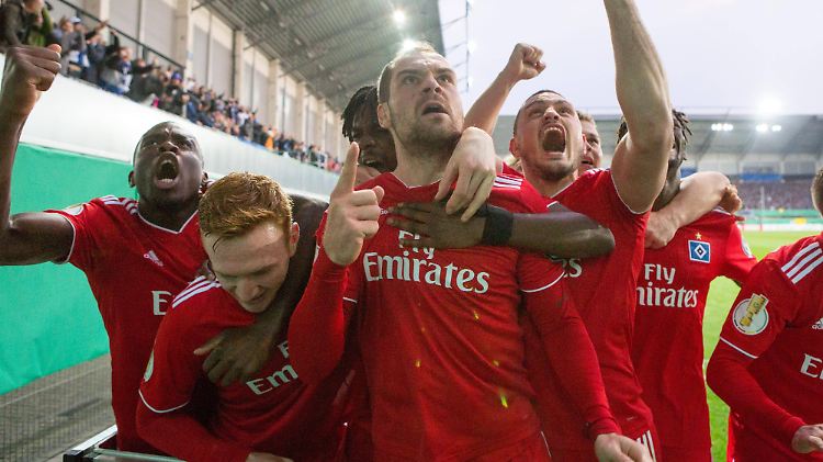 Pierre-Michel Lasogga ist der Pokalheld des Hamburger SV.