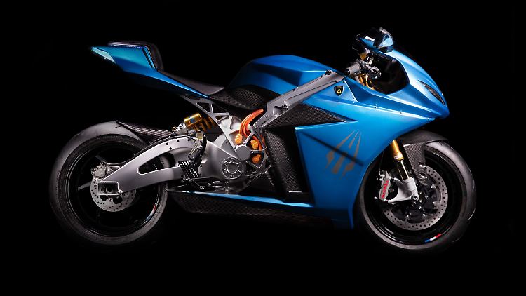 Auf den ersten Blick könnte man die Lightning Strike für ein konventionell angetriebenes Sportmotorrad halten.