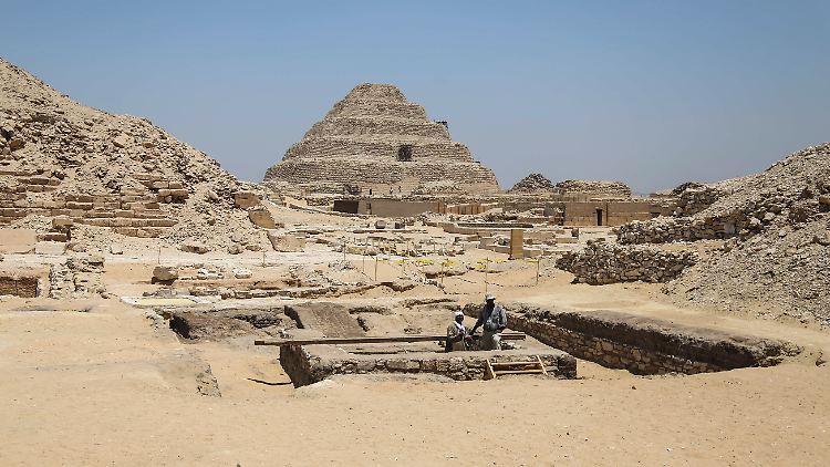 Die Sakkara-Grabanlage befindet sich nur ein paar Meter von der Djoser-Pyramide entfernt. 