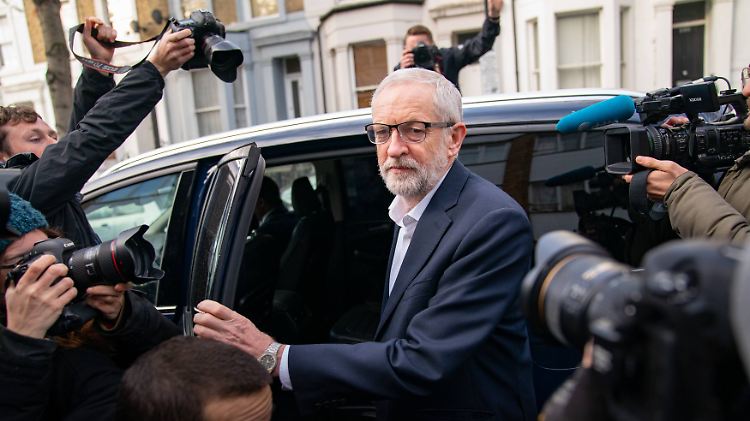 Gerade im Zentrum der Aufmerksamkeit:  Labour-Chef Corbyn.
