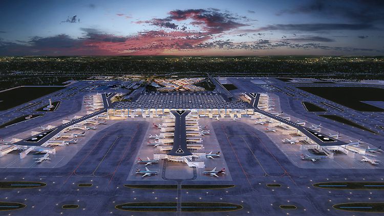 Erdogans neuer Flughafen ist am Ziel.