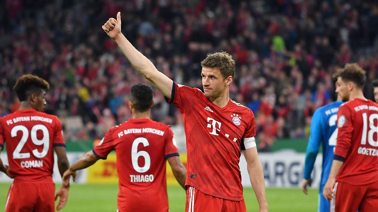 Thomas Müller befand: "Wichtig ist, dass man gesehen hat, dass der FC Bayern noch da ist."