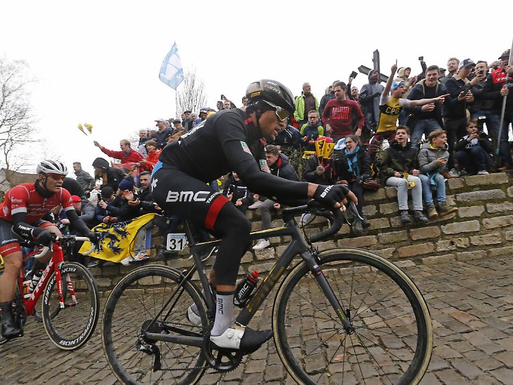 Olympiasieger Greg van Avermaet (hier bei der Flandernrundfahrt 2018) gehört 2019 zu den Favoriten auf den Sieg.