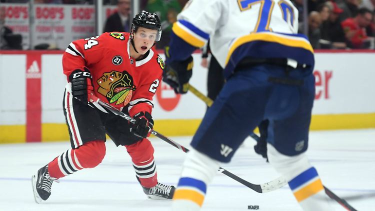 Dominik Kahun spielt eine vielversprechende erste NHL-Saison und zählt zu den Top-Ten-Rookies