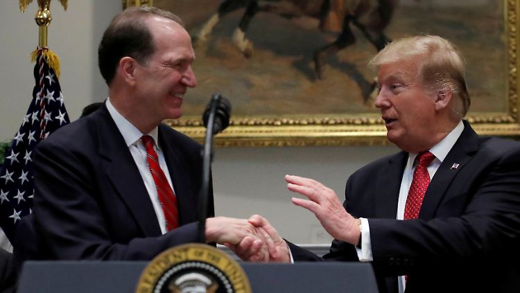 David Malpass genießt Trumps vollstes Vertrauen.