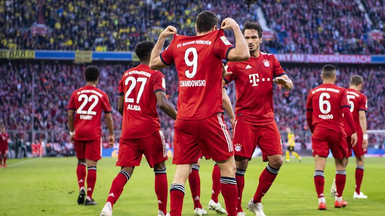 Robert Lewandowski traf doppelt gegen seinen Ex-Klub.