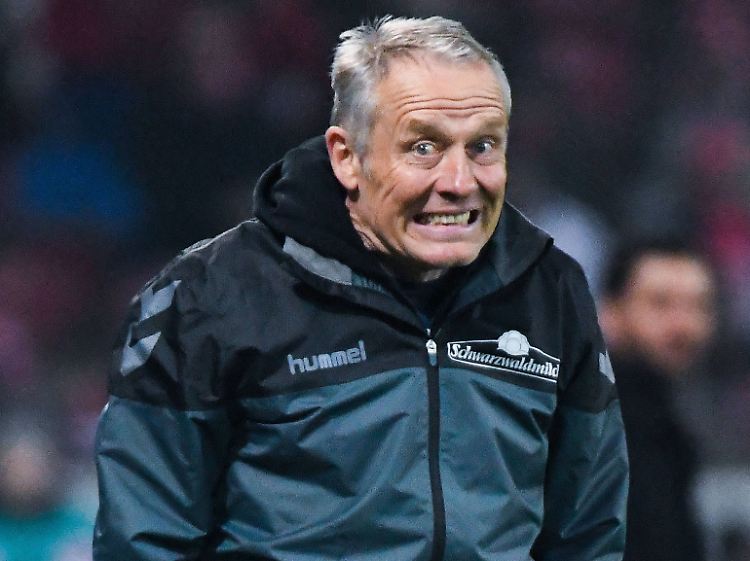 "Manchmal ist Fußball auch ein bisschen komisch": Christian Streich.