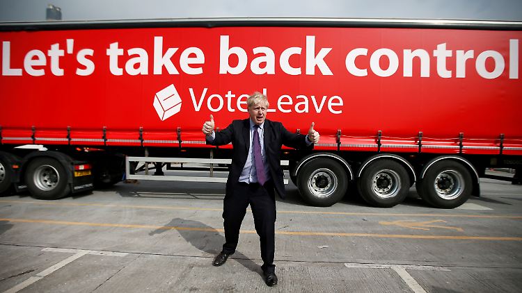 Boris Johnson war eines der Gesichter der Kampagne für den Austritt aus der EU. Allgemein wird angenommen, dass er Mays Nachfolger werden will.