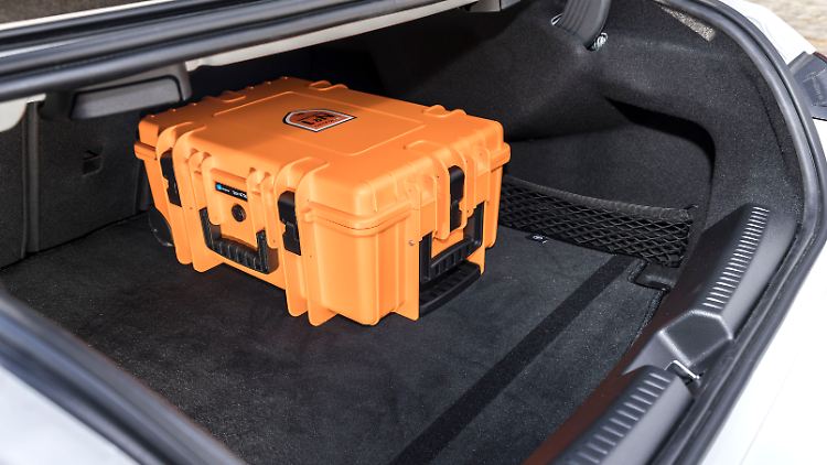 Das Gepäckabteil des Mercedes CLA schluckt 460 Liter. Zudem lässt sich die Rückbank im Verhältnis 40:20:40 umklappen.